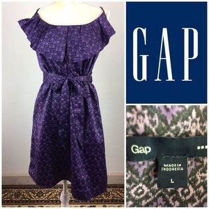 Gap Purple Pullover Dress Spring Large